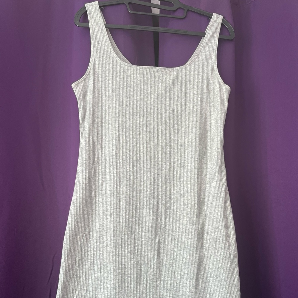 Grey Midi dress from H&M